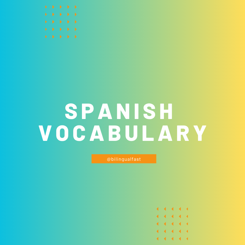Spanish Vocabulary